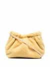 THEMOIRÈ FAUX FUR SHOULDER BAG,17514464