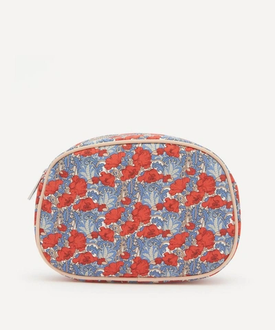 Liberty Clementina B Makeup Bag In Red
