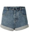 Haculla Fold Denim Shorts In 蓝色