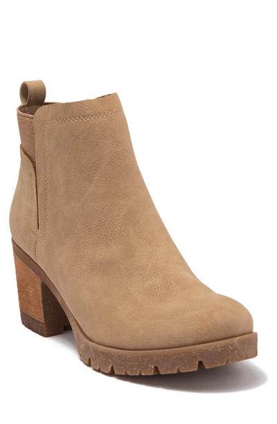 Kork-ease Kork Ease Elsie Bootie In Natural Nubuck