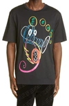 FENDI X NOEL FIELDING SEAHORSE EMBROIDERED COTTON GRAPHIC TEE,FY0936-AH15