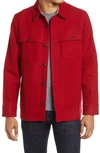 Pendleton Heston Wool Jacket In Geranium 2027