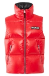 Mackage Men's Kane Down Puffer Vest In Punch