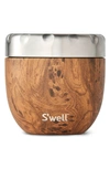 S'well Eats™ 16-ounce Stainless Steel Bowl & Lid In Teakwood