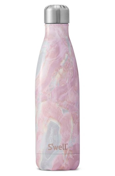 S'well 17-ounce Insulated Stainless Steel Water Bottle In Geode Rose