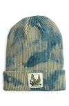 PARKS PROJECT FEEL THE EARTH BREATHE TIE DYE COTTON BEANIE,PP307017