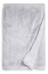 Unhide Li'l Marsh Medium Plush Blanket In Silver Fox