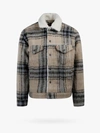 Levi's Check-print Denim Jacket In Multicolor