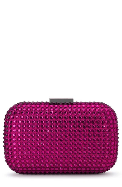 Olga Berg Caydence Hot Fix Crystal Clutch