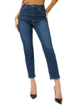 Good American Always Classic High Waist Straight Leg Jeans In Blue822