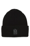 Mackage Jude Merino Wool Blend Beanie In Black