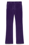 Frame Mini Boot Trousers In Viola