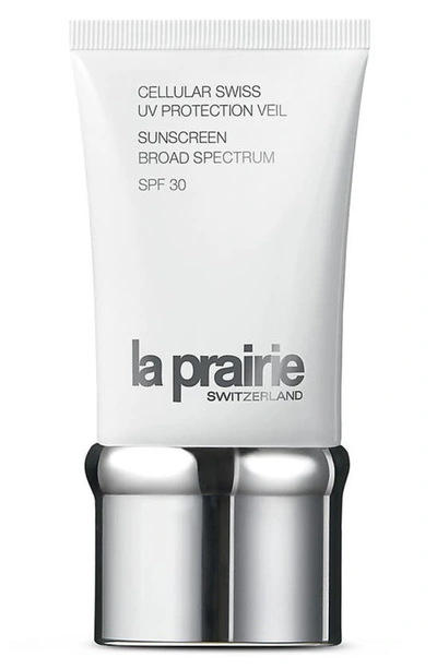 La Prairie Cellular Swiss Uv Protection Veil Sunscreen Broad Spectrum Spf 30 In Colourless