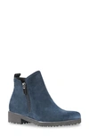 Munro Rourke Bootie In Blue Suede