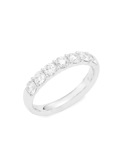Hearts On Fire Signature 18k White Gold & Diamond 7-stone Ring