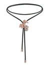 Jacob & Co. Women's Zodiac 18k Rose Gold & Diamond Capricorn String Necklace
