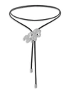Jacob & Co. Women's Zodiac 18k White Gold & Diamond Gemini String Necklace