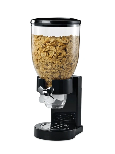 Honey-can-do Cereal Dispenser With Portion Control In Black