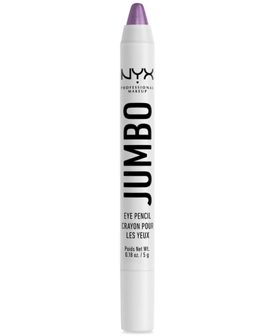 Nyx Professional Makeup Jumbo Eye Pencil All-in-one Eyeshadow Eyeliner Pencil In Eggplant