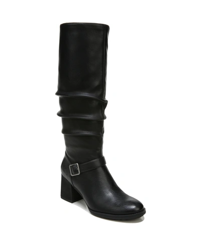 Soul Naturalizer Frost High Shaft Boots Women's Shoes In Black Faux Leather