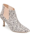 Journee Collection Elitta Vegan Leather Chelsea Bootie In Animal