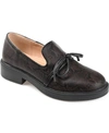 Journee Collection Eilien  Womens Laceless Heeled Loafers In Multi