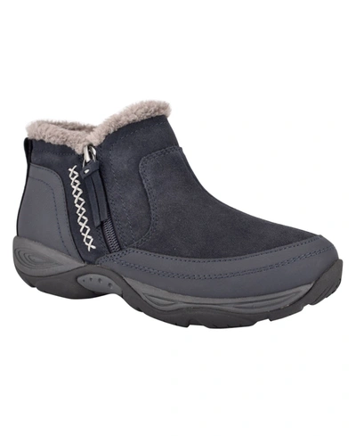 EASY SPIRIT WOMEN'S EPIC COLD WEATHER SIDE ZIP BOOTIES