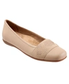 Trotters Women's Samantha Ballet Flat Women's Shoes In Nude Gem