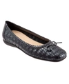 Trotters Women's Gillian Flat Women's Shoes In Gray Metal