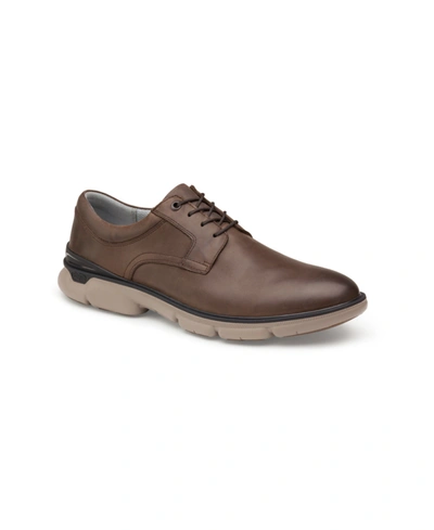 Johnston & Murphy Men's Xc4 Tanner Plain Toe Oxford Shoes Men's Shoes In Dark Brown