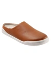 Softwalk Auburn Mule In Saddle - Leather