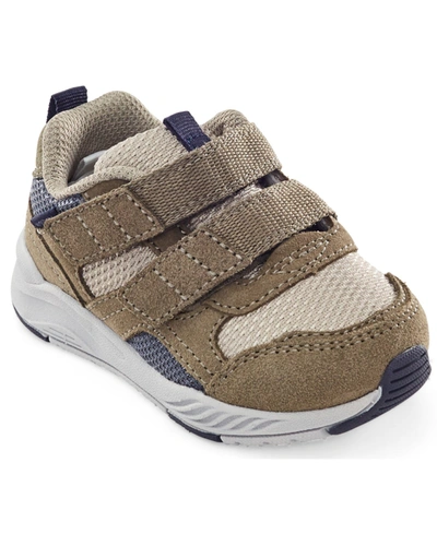 Stride Rite Toddler Boys Made To Play Brighton-adapt Sneakers In Taupe