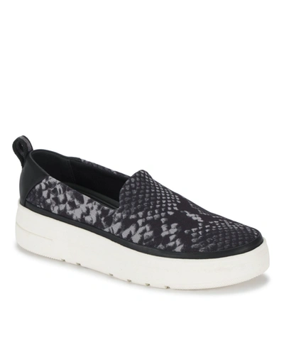 Baretraps Women's Nevin Slip-on Sneaker Women's Shoes In Black Snake