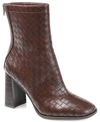 Journee Collection Collection Women's Tru Comfort Foam Brielle Bootie In Brown