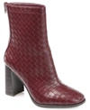 Journee Collection Collection Women's Tru Comfort Foam Brielle Bootie In Wine