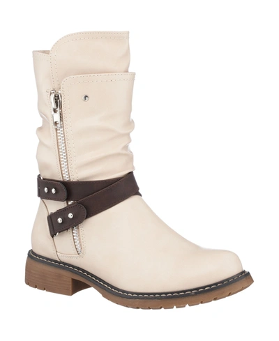 Gc Shoes Brandy Motorcycle Boot In Beige