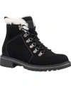 Gc Shoes Tinsley Faux Fur Lined Hiker Boot In Black