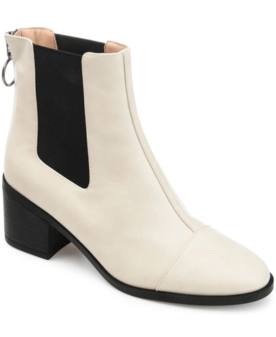 Journee Collection Comfort Foam Nigella Bootie In Bone