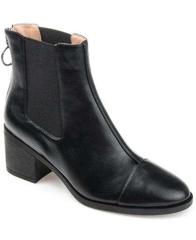 Journee Collection Women's Nigella Chelsea Booties In Black