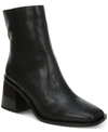 Sam Edelman Wells Womens Block Heel Ankle Boots In Black