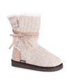 Muk Luks Women's Clementine Winter Boots Women's Shoes In Fairy Dust