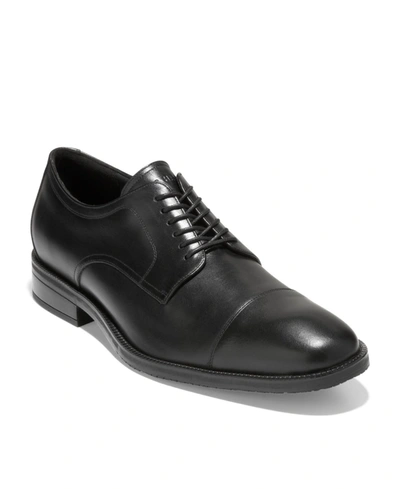 Cole Haan Men's Modern Essentials Cap Oxford Shoes In Black