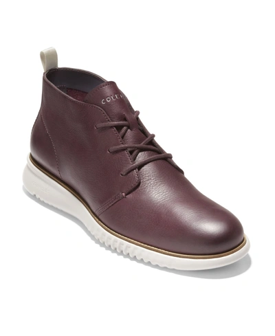 Cole Haan Men's 2.zerogrand Chukka Boots Men's Shoes In Red