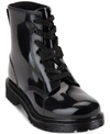 DKNY WOMEN'S TILLY LACE-UP RAIN BOOTIES