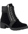 Gc Shoes Women's Taylor Colorblock Lace-up Boots Women's Shoes In Black