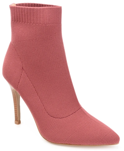 Journee Collection Milyna Bootie In Pink