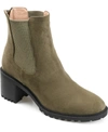 Journee Collection Women's Jentry Bootie In Green