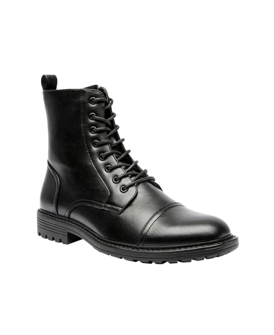 Nick Graham Men's Brave Cap Toe Boots Men's Shoes In Black