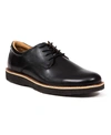 Deer Stags Walkmaster Leather Wingtip Derby In Black