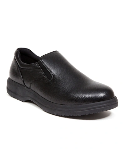 Deer Stags Men's Manager Memory Foam Loafer In Black